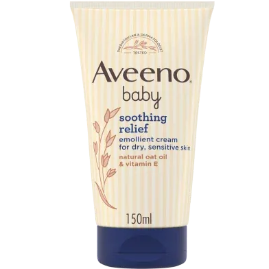 Aveeno Baby Soothing Relief Emollient Cream - 150ml - 3574661652214 - Rokomari product